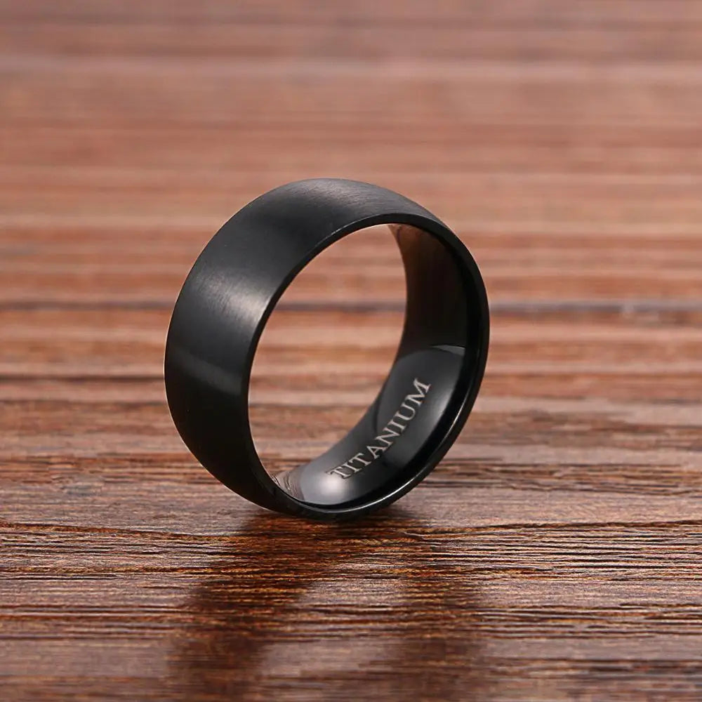 Midnight Titanium Valor Ring