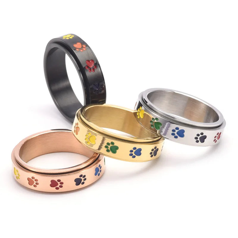 Paw-sitive Calming Spinning Ring