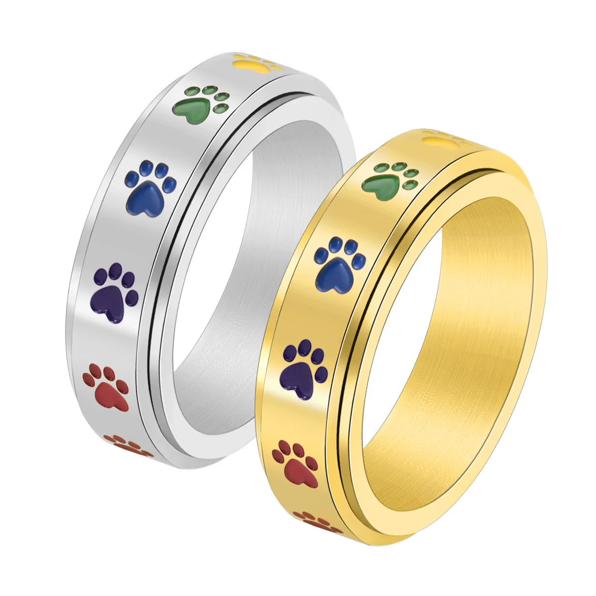 Paw-sitive Calming Spinning Ring